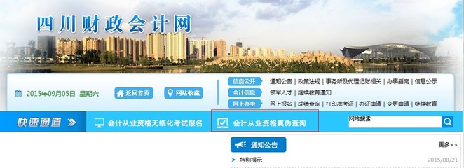 四川会计继续教育怎么查询